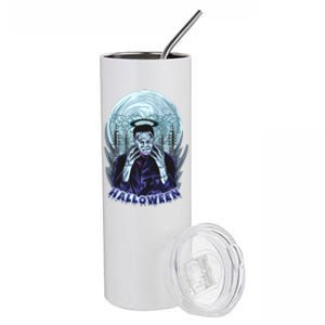 Halloween Frankenstein Stainless Steel Tumbler