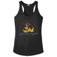 Hard Fought Heart Felt It Is Well Hallelujah Boxing Ladies PosiCharge Competitor Racerback Tank