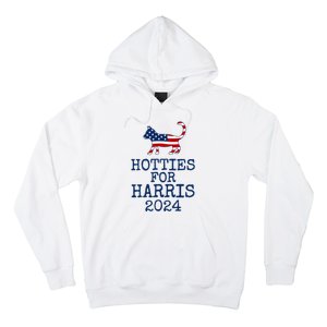 Hotties For Harris 2024 Cat Ladies Kamala Presidential Election 2024 Hoodie