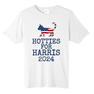 Hotties For Harris 2024 Cat Ladies Kamala Presidential Election 2024 Tall Fusion ChromaSoft Performance T-Shirt