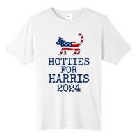 Hotties For Harris 2024 Cat Ladies Kamala Presidential Election 2024 Tall Fusion ChromaSoft Performance T-Shirt