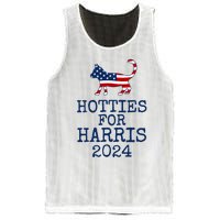 Hotties For Harris 2024 Cat Ladies Kamala Presidential Election 2024 Mesh Reversible Basketball Jersey Tank