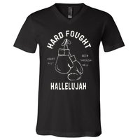 Hard Fought Hallelujah V-Neck T-Shirt