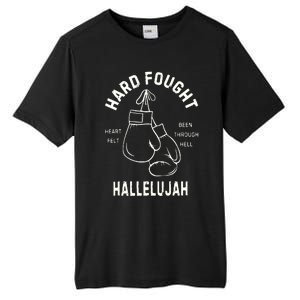 Hard Fought Hallelujah Tall Fusion ChromaSoft Performance T-Shirt