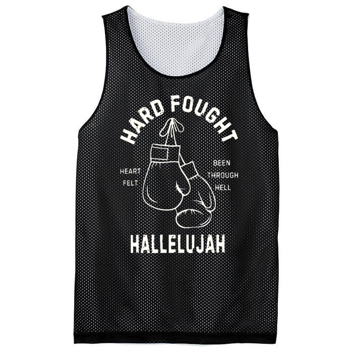 Hard Fought Hallelujah Mesh Reversible Basketball Jersey Tank