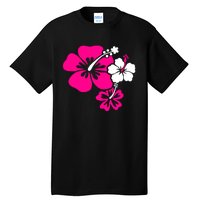 Hibiscus Flowers Tall T-Shirt