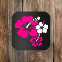 Hibiscus Flowers Coaster