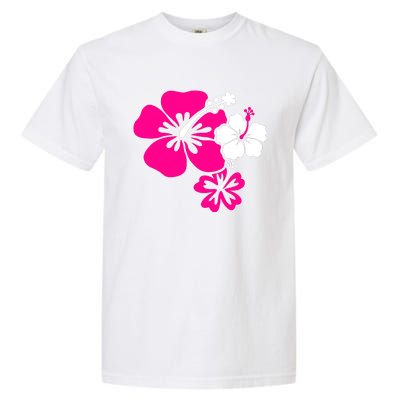 Hibiscus Flowers Garment-Dyed Heavyweight T-Shirt