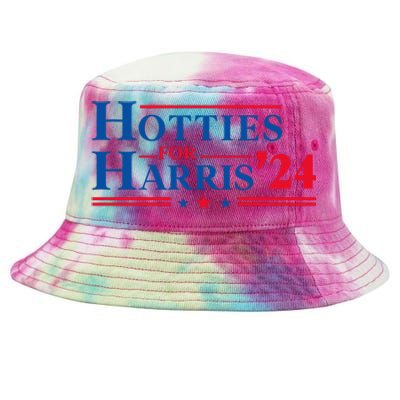 Hotties For Harris 2024 Tie-Dyed Bucket Hat