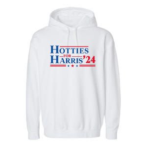 Hotties For Harris 2024 Garment-Dyed Fleece Hoodie