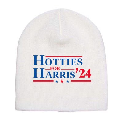 Hotties For Harris 2024 Short Acrylic Beanie