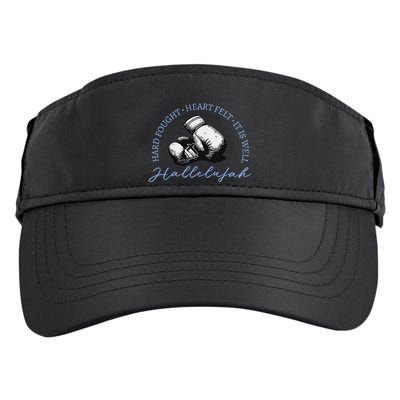 Hard Fought Heart Felt It Is Well Hallelujah Adult Drive Performance Visor