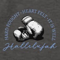 Hard Fought Heart Felt It Is Well Hallelujah Vector Backpack