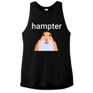 Hampter Funny Hamster Dank Meme Ladies PosiCharge Tri-Blend Wicking Tank