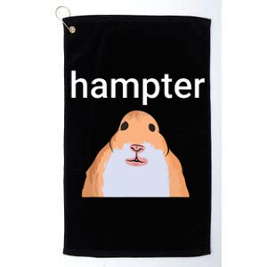 Hampter Funny Hamster Dank Meme Platinum Collection Golf Towel