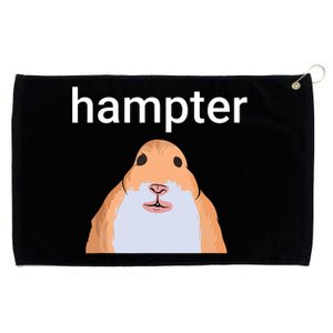 Hampter Funny Hamster Dank Meme Grommeted Golf Towel