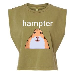 Hampter Funny Hamster Dank Meme Garment-Dyed Women's Muscle Tee