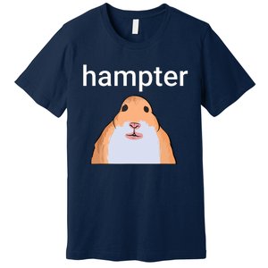 Hampter Funny Hamster Dank Meme Premium T-Shirt