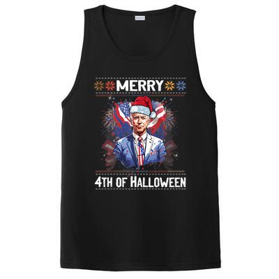 Halloween Funny Happy 4th Of July Anti Joe Biden PosiCharge Competitor Tank