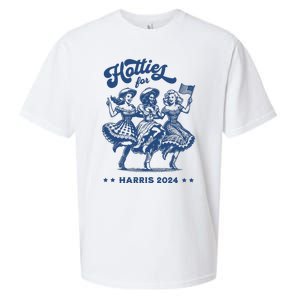 Hotties For Harris 2024 Sueded Cloud Jersey T-Shirt