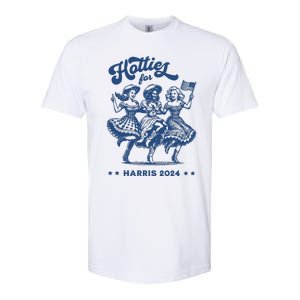 Hotties For Harris 2024 Softstyle CVC T-Shirt