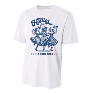 Hotties For Harris 2024 Performance Sprint T-Shirt