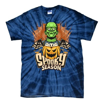 Halloween Frankenstein Tie-Dye T-Shirt