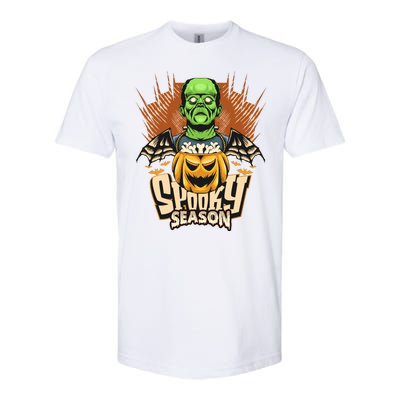 Halloween Frankenstein Softstyle CVC T-Shirt