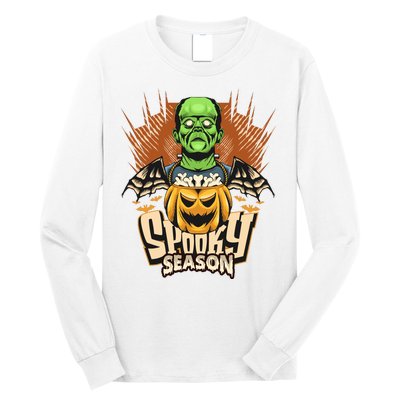 Halloween Frankenstein Long Sleeve Shirt