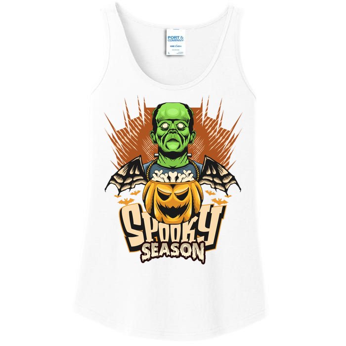 Halloween Frankenstein Ladies Essential Tank