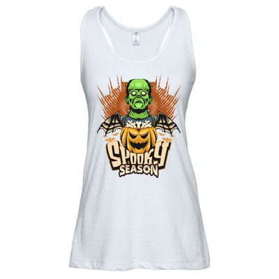 Halloween Frankenstein Ladies Essential Flowy Tank