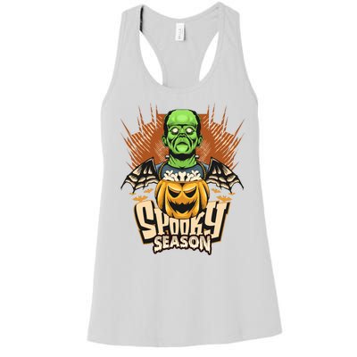 Halloween Frankenstein Women's Racerback Tank