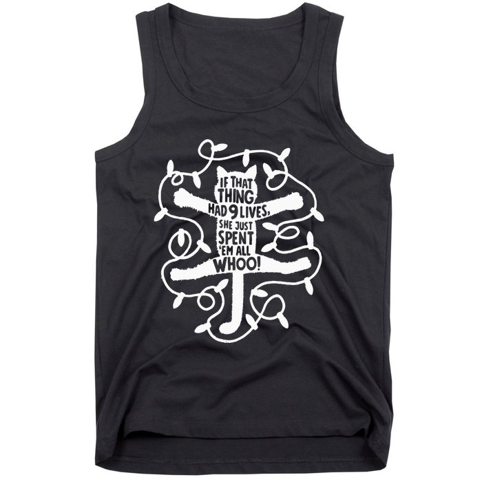 Hilarious Feline Holiday Companion Tank Top