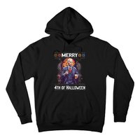 Halloween Funny Happy 4th Of July Anti Joe Biden Funny Biden Meme Hoodie