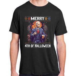 Halloween Funny Happy 4th Of July Anti Joe Biden Funny Biden Meme Adult ChromaSoft Performance T-Shirt