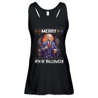 Halloween Funny Happy 4th Of July Anti Joe Biden Funny Biden Meme Ladies Essential Flowy Tank