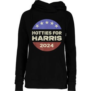 Hotties For Harris 24 Womens Funnel Neck Pullover Hood