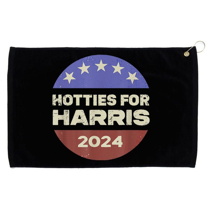 Hotties For Harris 24 Grommeted Golf Towel