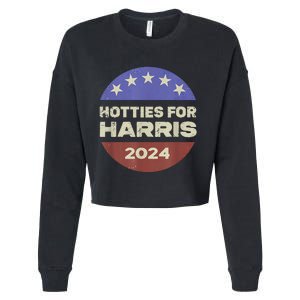 Hotties For Harris 24 Cropped Pullover Crew