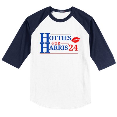 Hotties For Harris 24 Baseball Sleeve Shirt