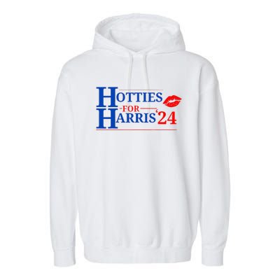 Hotties For Harris 24 Garment-Dyed Fleece Hoodie