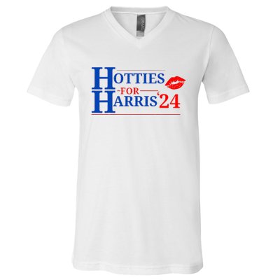 Hotties For Harris 24 V-Neck T-Shirt