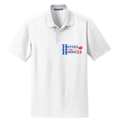 Hotties For Harris 24 Dry Zone Grid Polo