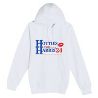 Hotties For Harris 24 Premium Pullover Hoodie