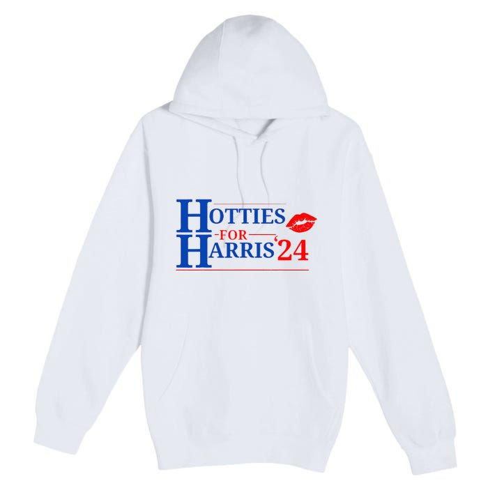 Hotties For Harris 24 Premium Pullover Hoodie