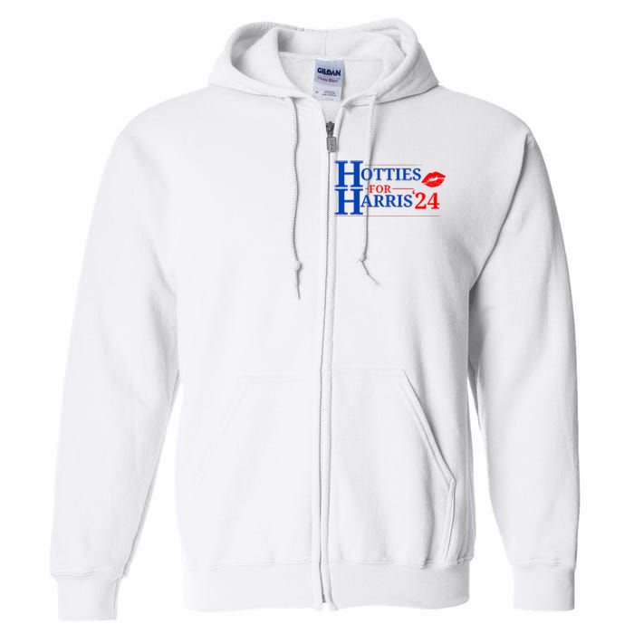 Hotties For Harris 24 Full Zip Hoodie