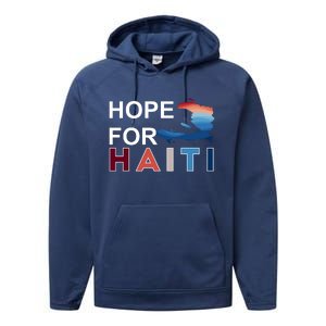 Hope For Haiti Earthquake Relief Performance Fleece Hoodie