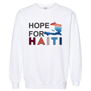 Hope For Haiti Earthquake Relief Garment-Dyed Sweatshirt