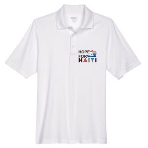 Hope For Haiti Earthquake Relief Men's Origin Performance Pique Polo