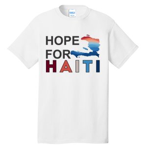 Hope For Haiti Earthquake Relief Tall T-Shirt